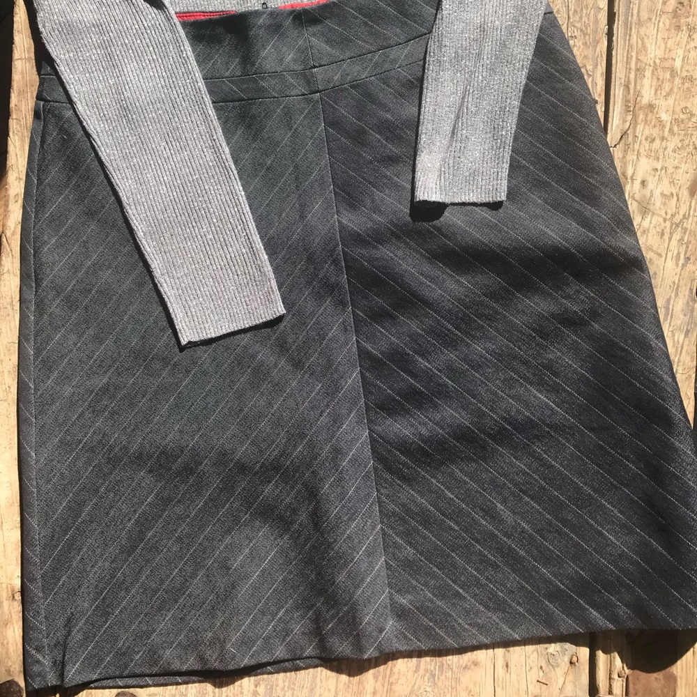 LINDEX Pinstripe Skirt